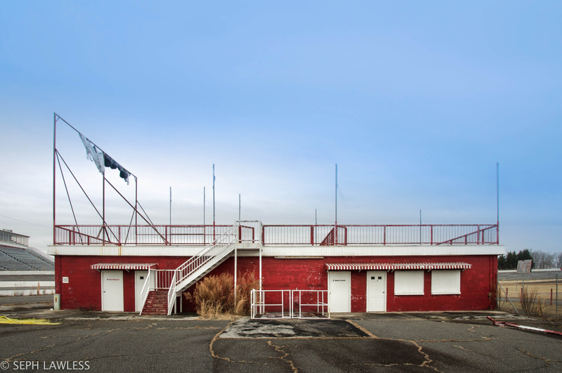 Illustration for article titled NASCAR's Original Racetrack Is an Abandoned Ruin Today